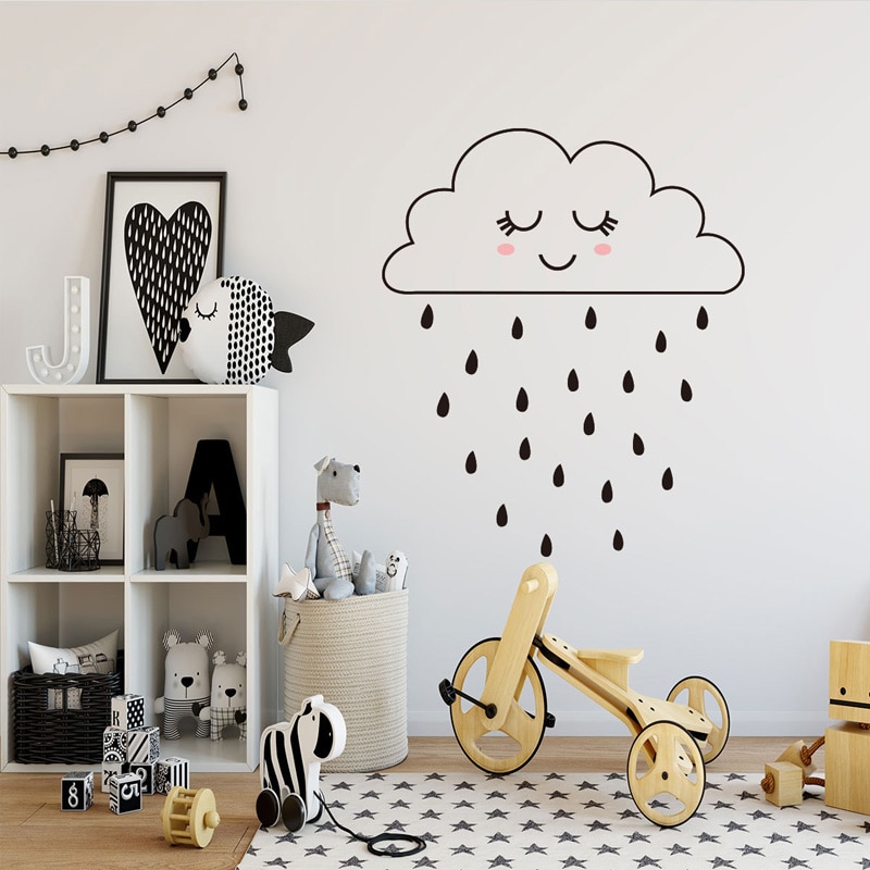 Minimalist Cloud Wall Sticker