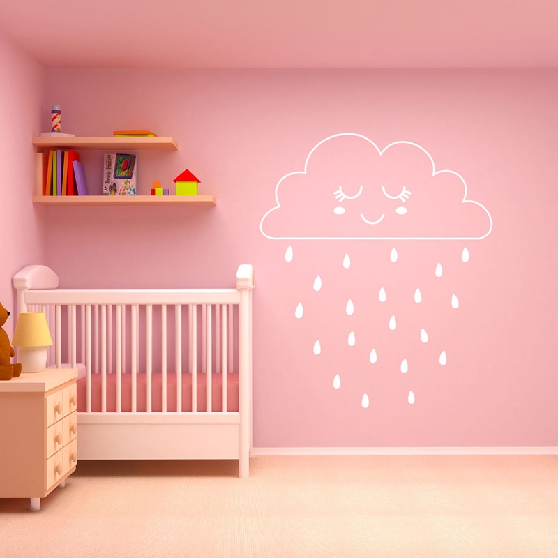Minimalist Cloud Wall Sticker