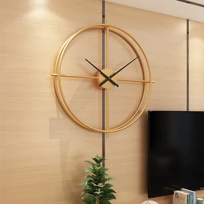 Minimalist Metal Skeleton Clock Minimalist Metal Skeleton Clock