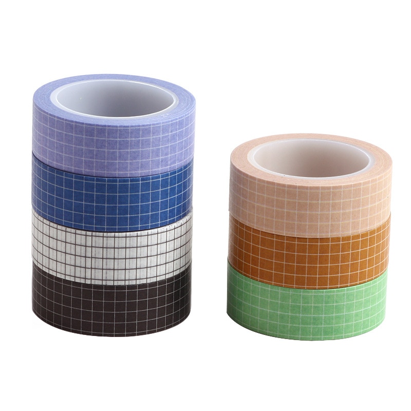 Minimalist Stationery Grid Washi Tape