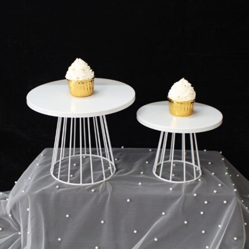 Minimalist Wrought Iron Cake Stand