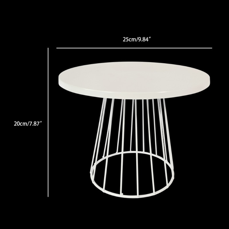 Minimalist Wrought Iron Cake Stand