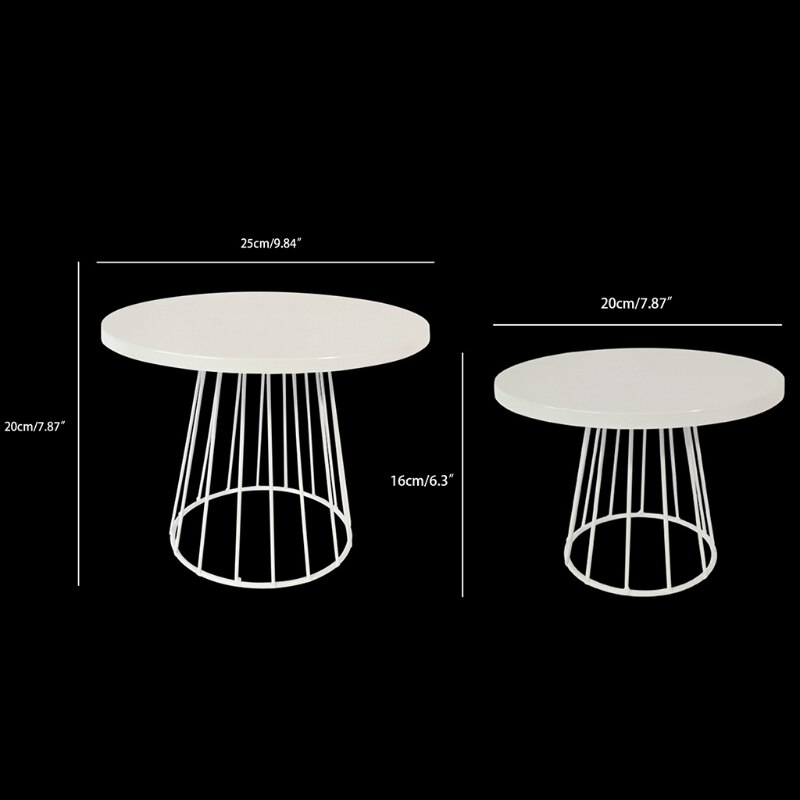 Minimalist Wrought Iron Cake Stand