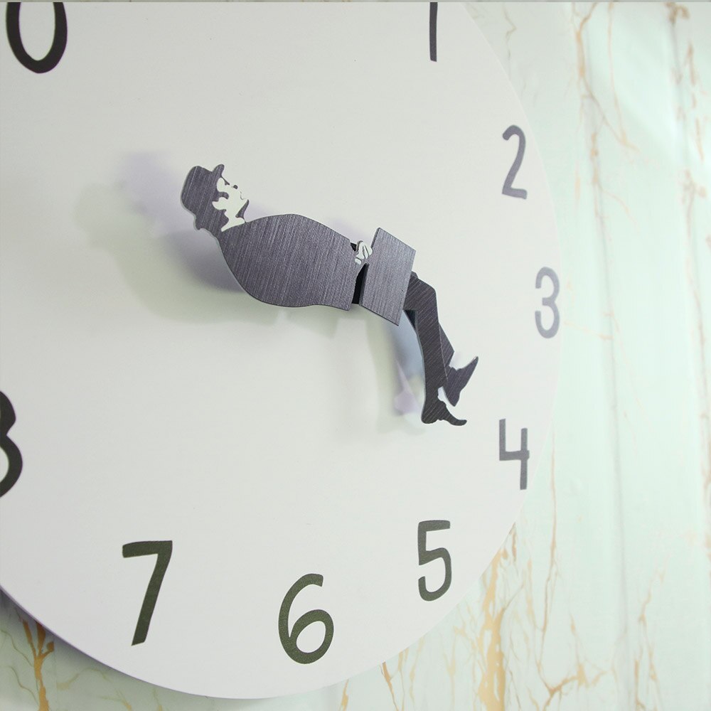 Ministry of Silly Walk Funny Wall Clock