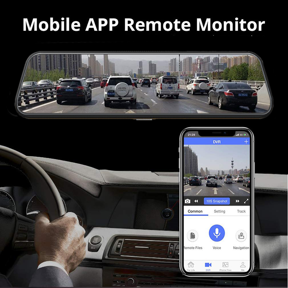 Mirror Dash Cam Car Safety Accessory Mirror Dash Cam Car Safety Accessory