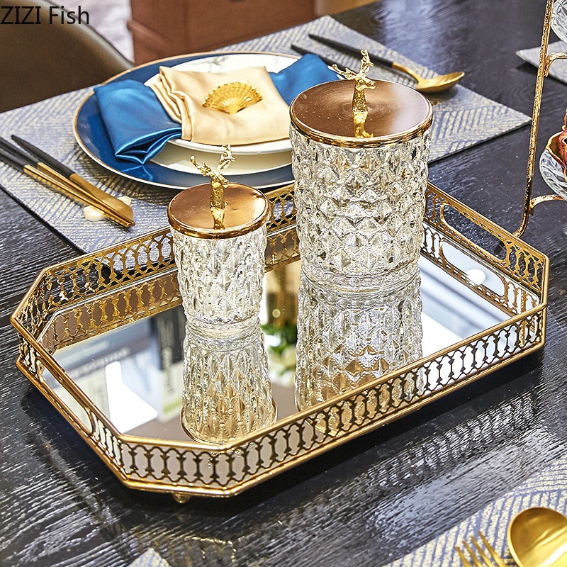 Mirror Tray Vintage Display Decor Mirror Tray Vintage Display Decor