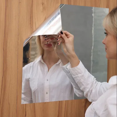 Mirror Wall Sticker Self Adhesive Film Mirror Wall Sticker Self Adhesive Film