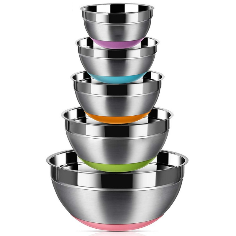 Mixing Bowl Set Cooking Tools (5Pcs) Mixing Bowl Set Cooking Tools (5Pcs)