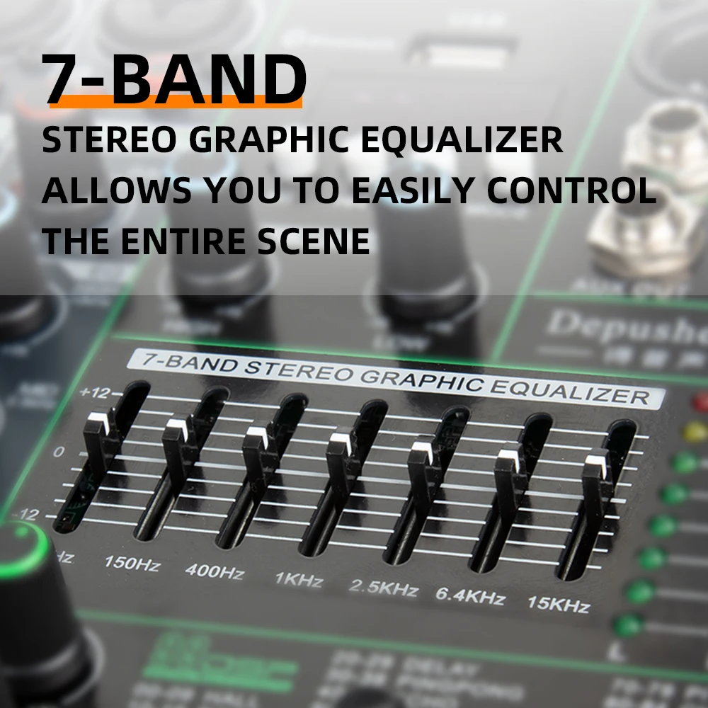 Mixing Console Professional DJ Audio Mixer Sound Board Desk System Interface 16 Channel Digital 99 Reverb Effect Mixing Console Professional DJ Audio Mixer Sound Board Desk System Interface 16 Channel Digital 99 Reverb Effect