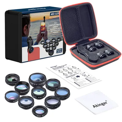 Mobile Camera Lens Photography Kit 10 in 1