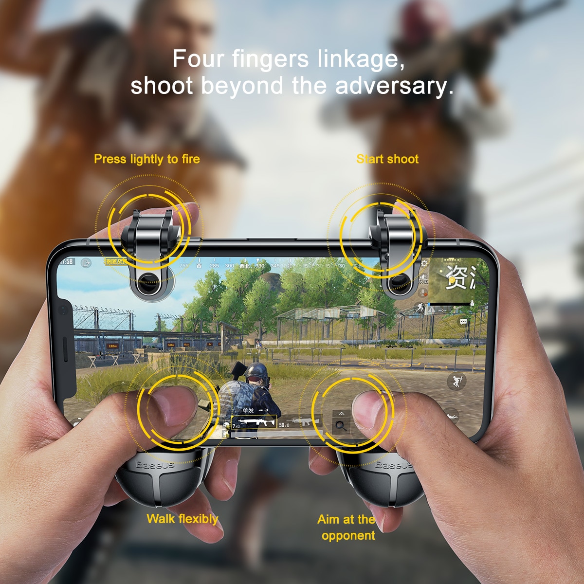 Mobile Joystick PUBG Gamepad Controller Mobile Joystick PUBG Gamepad Controller