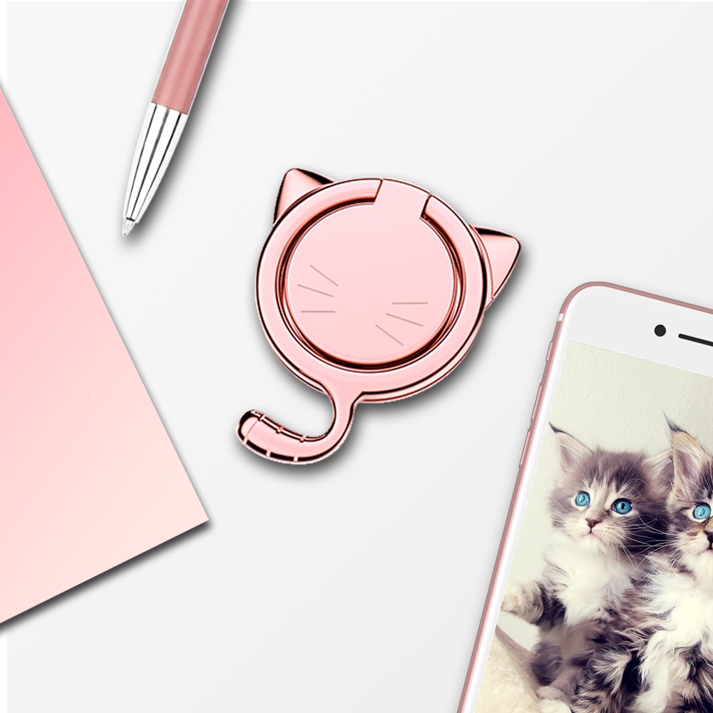 Mobile Ring Holder Cat Design Stand Mobile Ring Holder Cat Design Stand