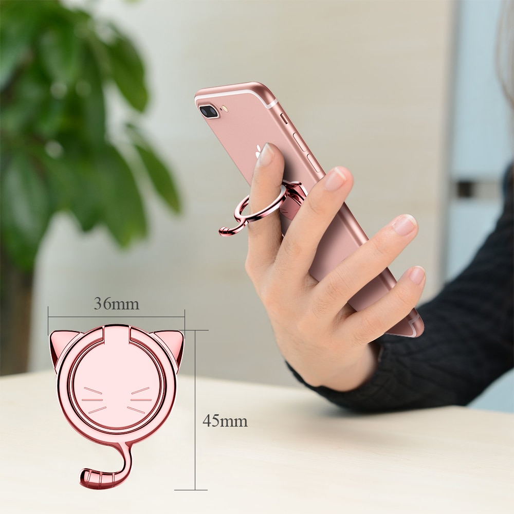 Mobile Ring Holder Cat Design Stand Mobile Ring Holder Cat Design Stand