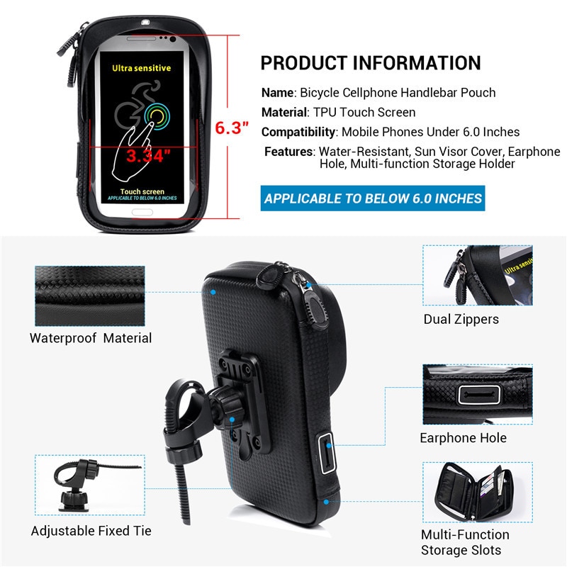 Mobile Stand for Bike Phone Mount Mobile Stand for Bike Phone Mount