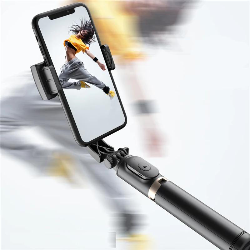 Mobile Video stabilizer Bluetooth selfie stick tripod Gimbal Stabilizer For Smartphone Live vertical shooting bracket Mobile Video stabilizer Bluetooth selfie stick tripod Gimbal Stabilizer For Smartphone Live vertical shooting bracket