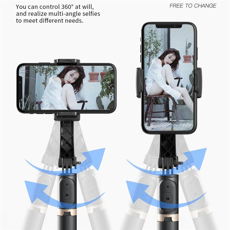 Mobile Video stabilizer Bluetooth selfie stick tripod Gimbal Stabilizer For Smartphone Live vertical shooting bracket Mobile Video stabilizer Bluetooth selfie stick tripod Gimbal Stabilizer For Smartphone Live vertical shooting bracket
