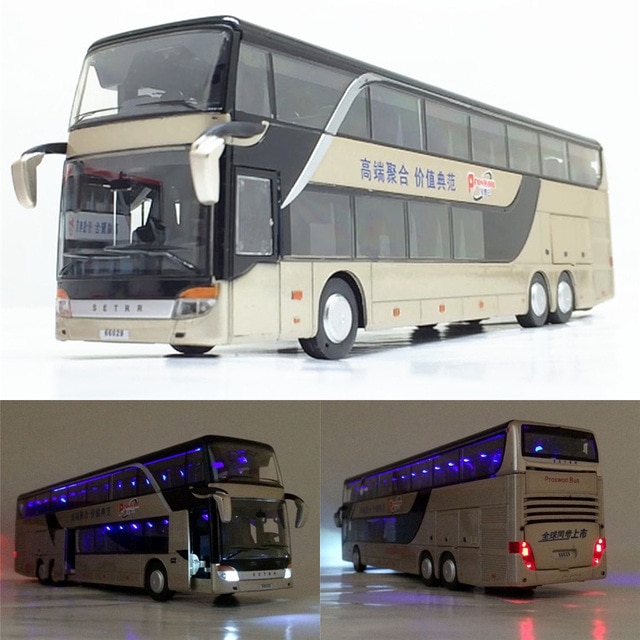 Model Bus Realistic Toy Vehicle Model Bus Realistic Toy Vehicle