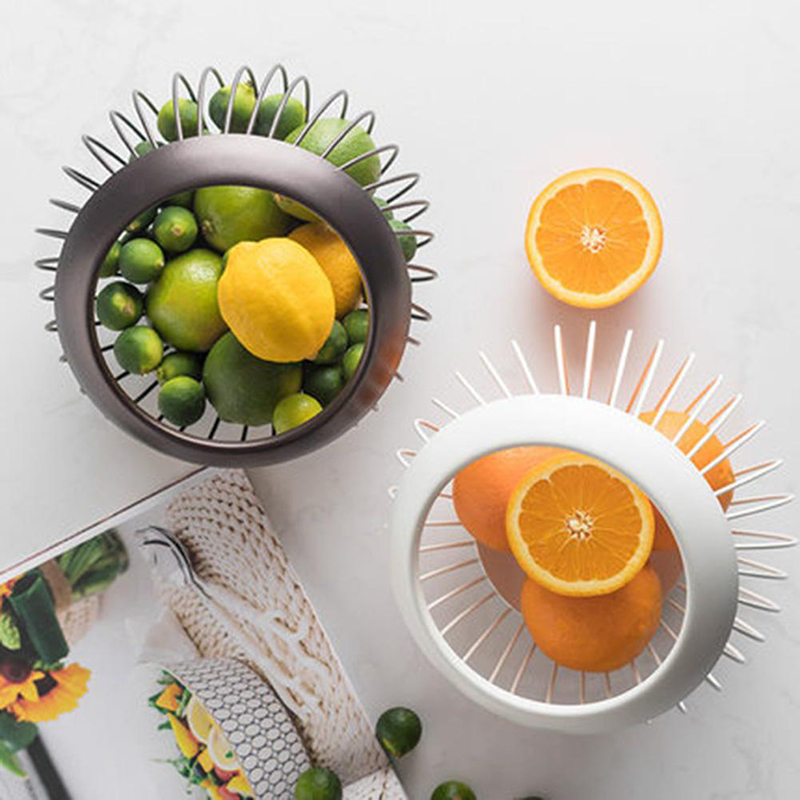 Modern Black Wire Fruit Basket
