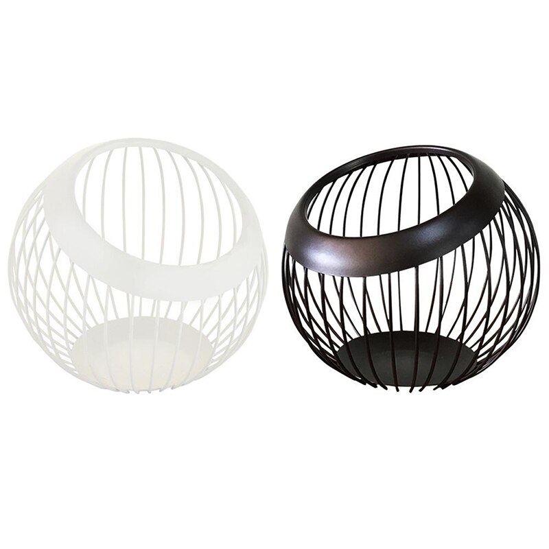 Modern Black Wire Fruit Basket