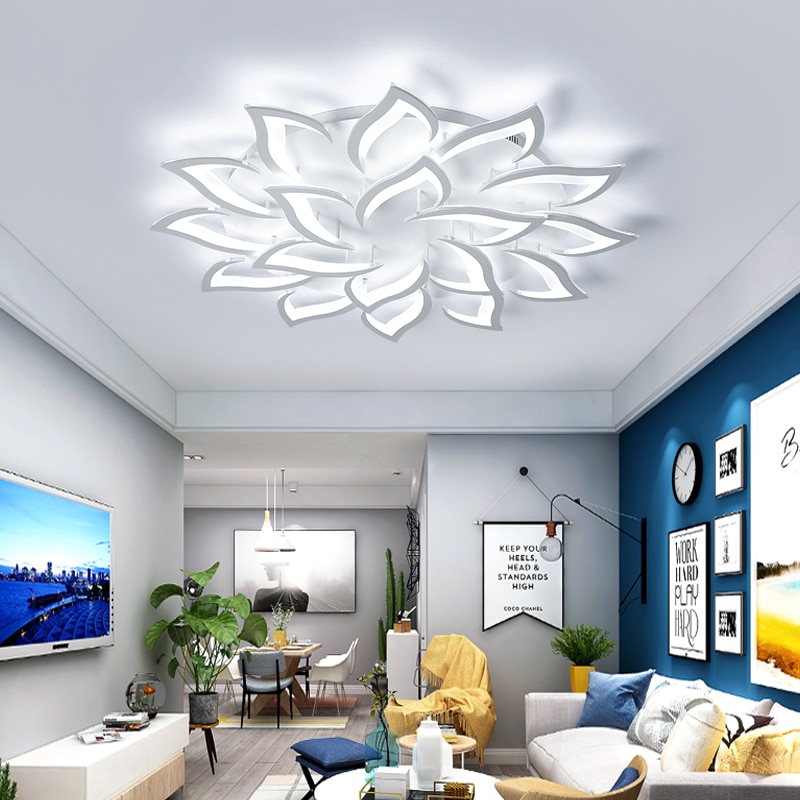 Modern LED Ceiling Lights Lotus Modern LED Ceiling Lights Lotus
