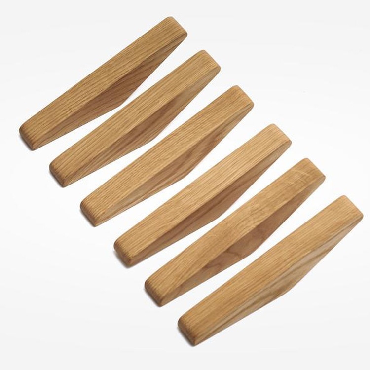Modern Wall Wooden Coat Hooks (4 pcs) Modern Wall Wooden Coat Hooks (4 pcs)