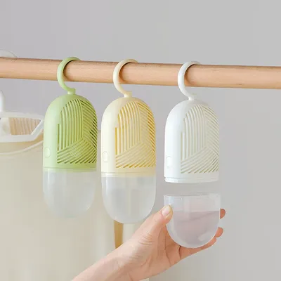 Moisture Absorber Moisture-proof Clothes Dehumidification Box with Water Collector&Hook Detachable for Wardrobe Closet