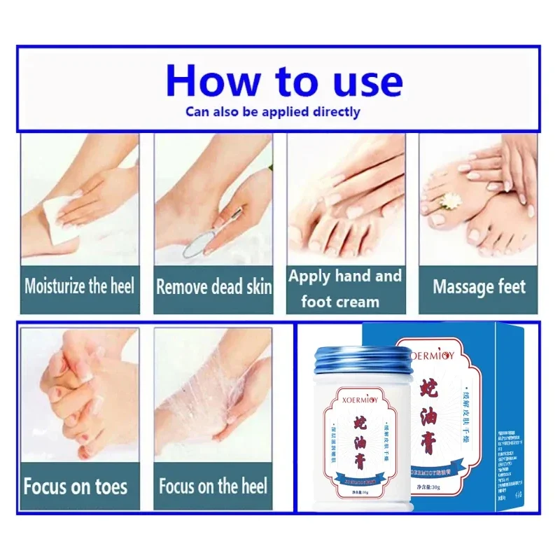 Moisturizing Anti-Drying Crack Foot Cream Hand Feet Care Family Exfoliation Dead Skin Removal Softening Smooth Skin Moisturizing Anti-Drying Crack Foot Cream Hand Feet Care Family Exfoliation Dead Skin Removal Softening Smooth Skin