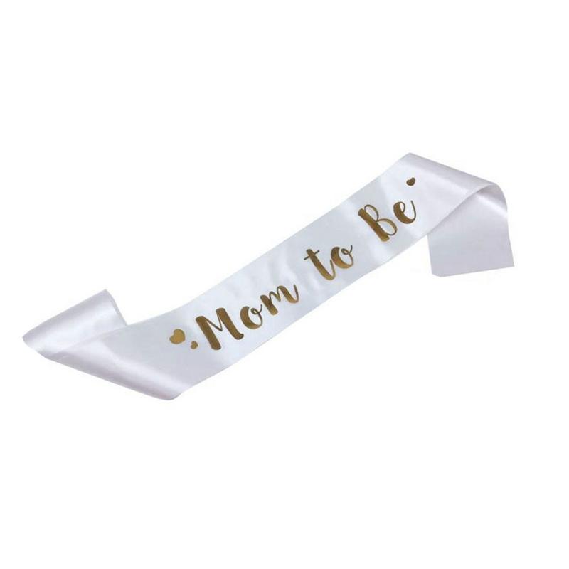 Mom To Be Sash Baby Shower Accessory Mom To Be Sash Baby Shower Accessory