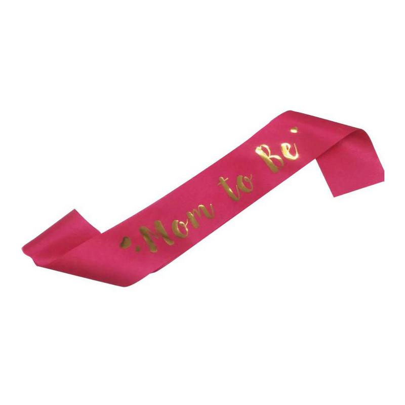 Mom To Be Sash Baby Shower Accessory Mom To Be Sash Baby Shower Accessory