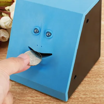 Money-Eating Face Piggy Bank