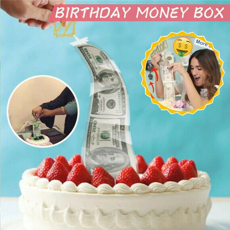 Money Pulling Box with Plastic Bags Money Pulling Box with Plastic Bags