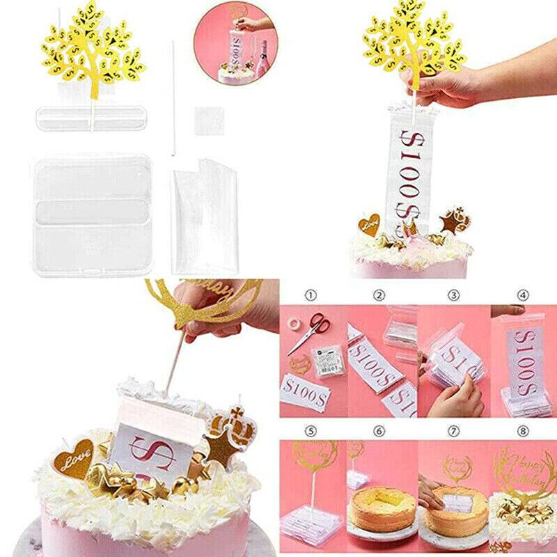 Money Pulling Box with Plastic Bags Money Pulling Box with Plastic Bags