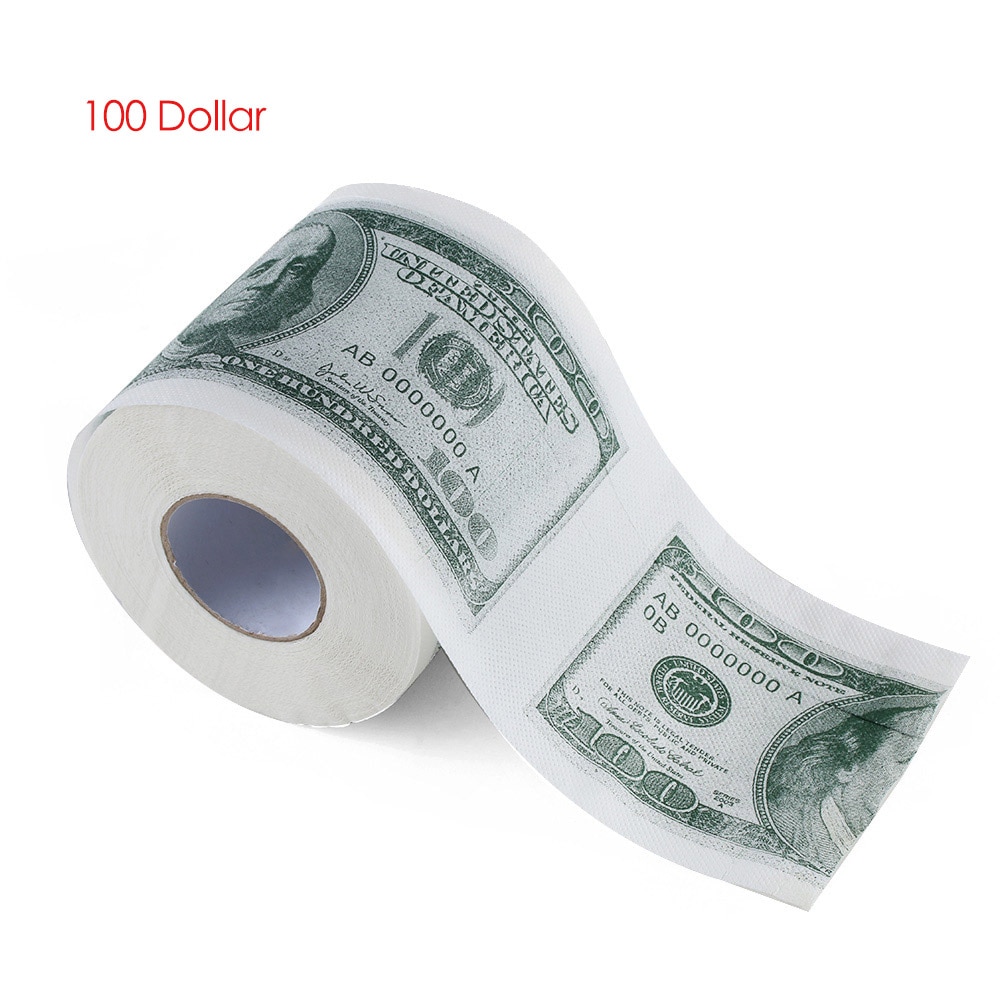 Money Toilet Paper 100 Dollar Bill Design Money Toilet Paper 100 Dollar Bill Design