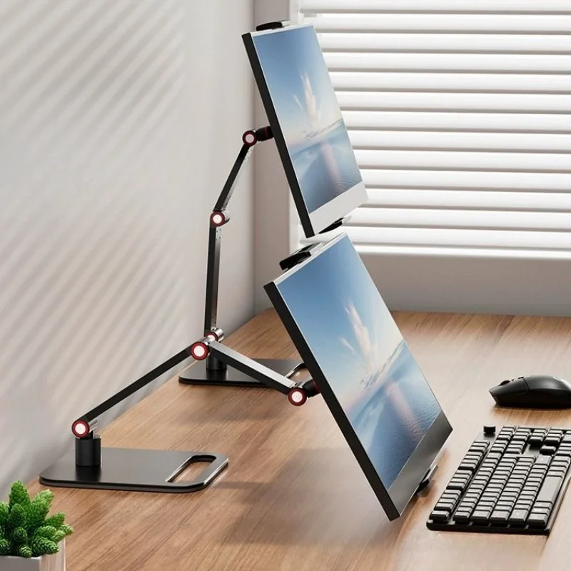 Monitor Desk Holder Stand 12-17.3Inch Universal Expandable Display Base VESA Mount External Vertical Screen Folding Monitor Desk Holder Stand 12-17.3Inch Universal Expandable Display Base VESA Mount External Vertical Screen Folding