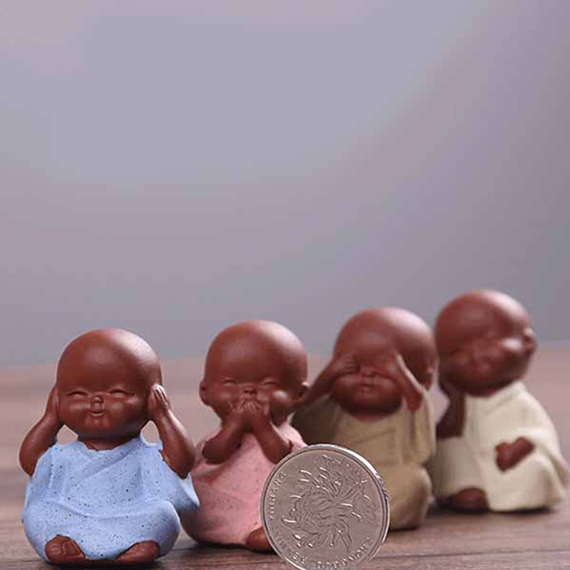 Monk Figurine Ceramic Ornament Monk Figurine Ceramic Ornament