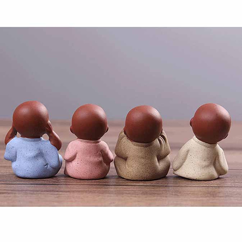 Monk Figurine Ceramic Ornament Monk Figurine Ceramic Ornament