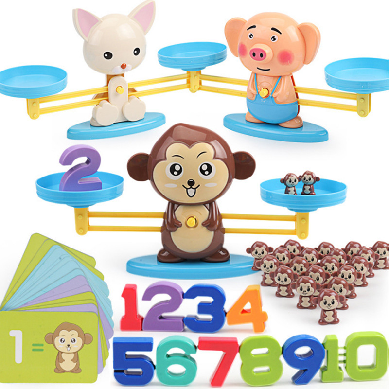 Monkey Balance Math Game Toy Monkey Balance Math Game Toy