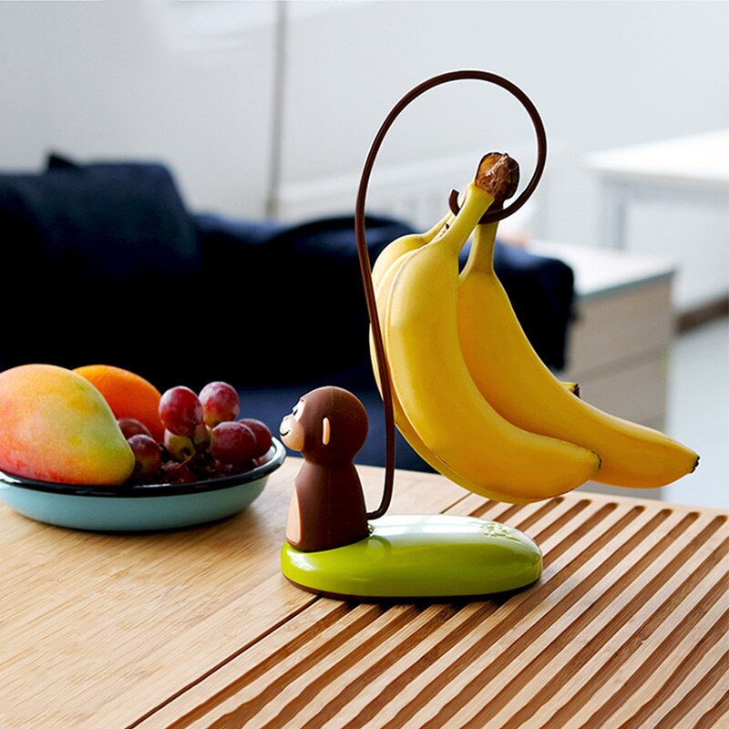 Monkey Banana Holder with Basket Monkey Banana Holder with Basket
