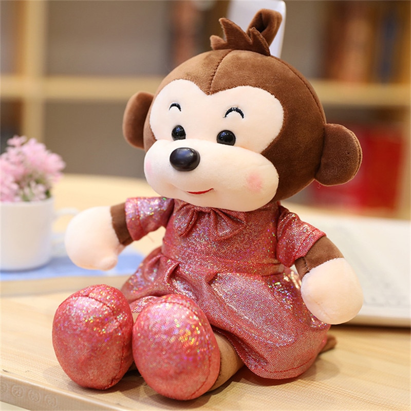 Monkey Stuffed Animal Soft Cute Toy