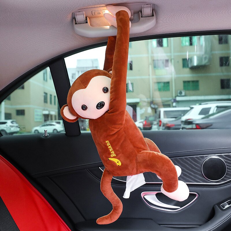 Monkey Tissue Holder Hanging Plush Monkey Tissue Holder Hanging Plush