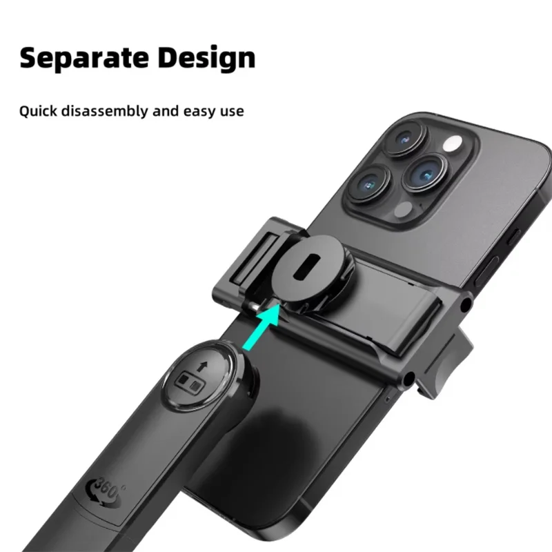 Monopod 360° Auto-Rotation AI Tracking Shooting Tripod Bluetooth Shutter Fill Light For Phone Holder Wireless Selfie Monopod 360° Auto-Rotation AI Tracking Shooting Tripod Bluetooth Shutter Fill Light For Phone Holder Wireless Selfie