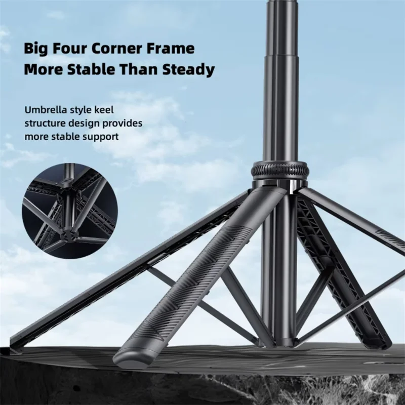 Monopod 360° Auto-Rotation AI Tracking Shooting Tripod Bluetooth Shutter Fill Light For Phone Holder Wireless Selfie Monopod 360° Auto-Rotation AI Tracking Shooting Tripod Bluetooth Shutter Fill Light For Phone Holder Wireless Selfie
