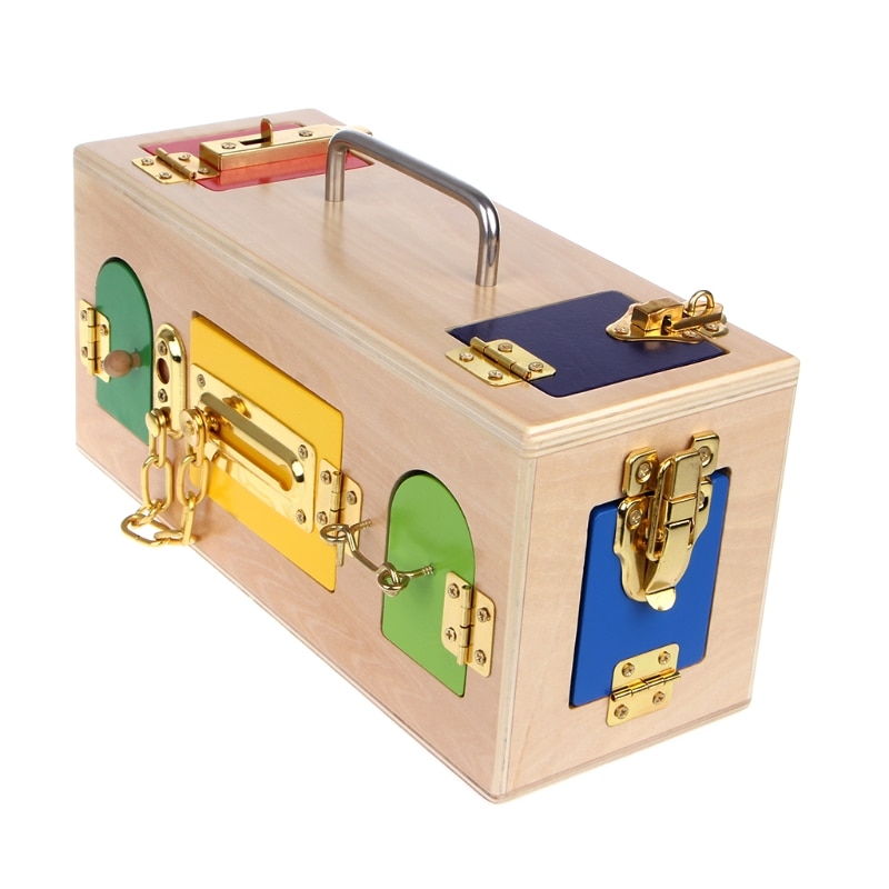 Montessori Lock Box Educational Toy Montessori Lock Box Educational Toy
