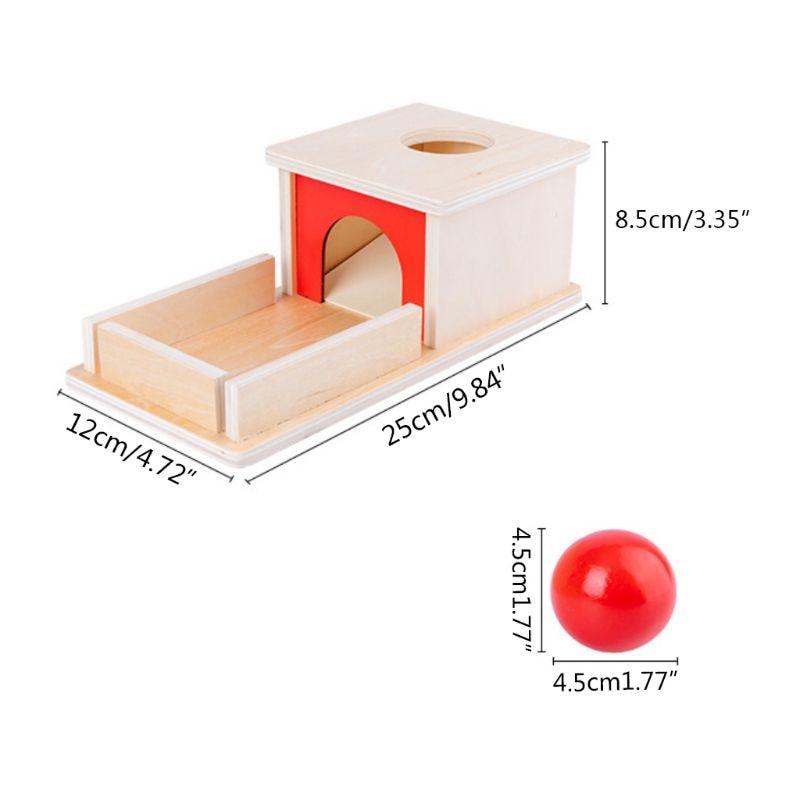 Montessori Object Permanence Box Montessori Object Permanence Box