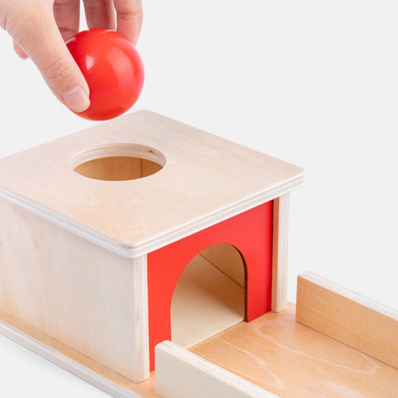 Montessori Object Permanence Box Montessori Object Permanence Box