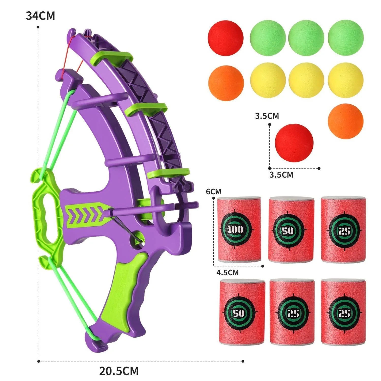 Montessori Throw Sport Slingshot Target Sticky Ball Dartboard Basketball Board Games Educational Children's Outdoor