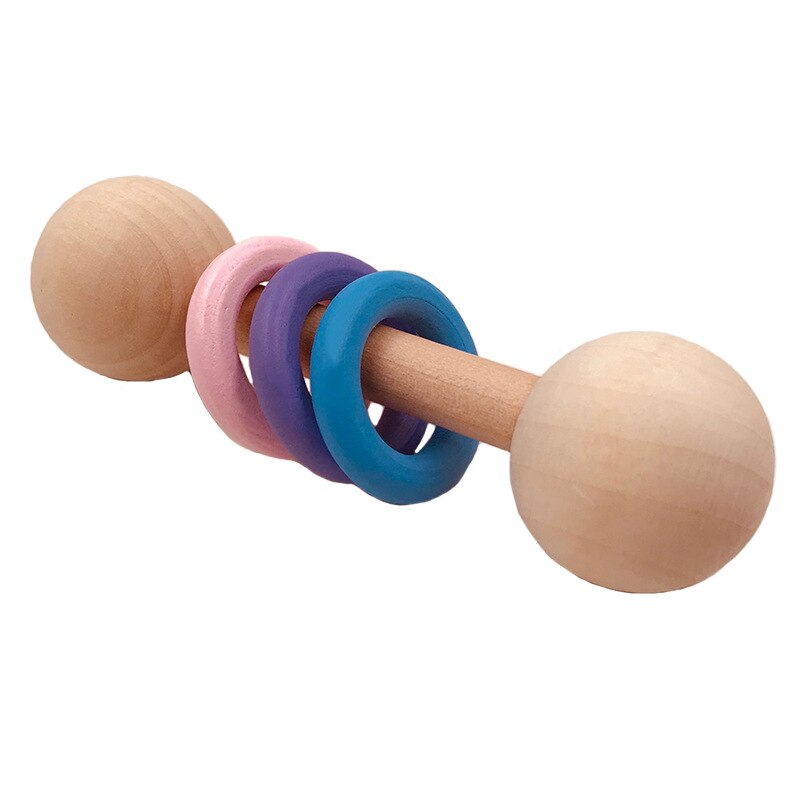Montessori Wooden Rattle Toy Montessori Wooden Rattle Toy
