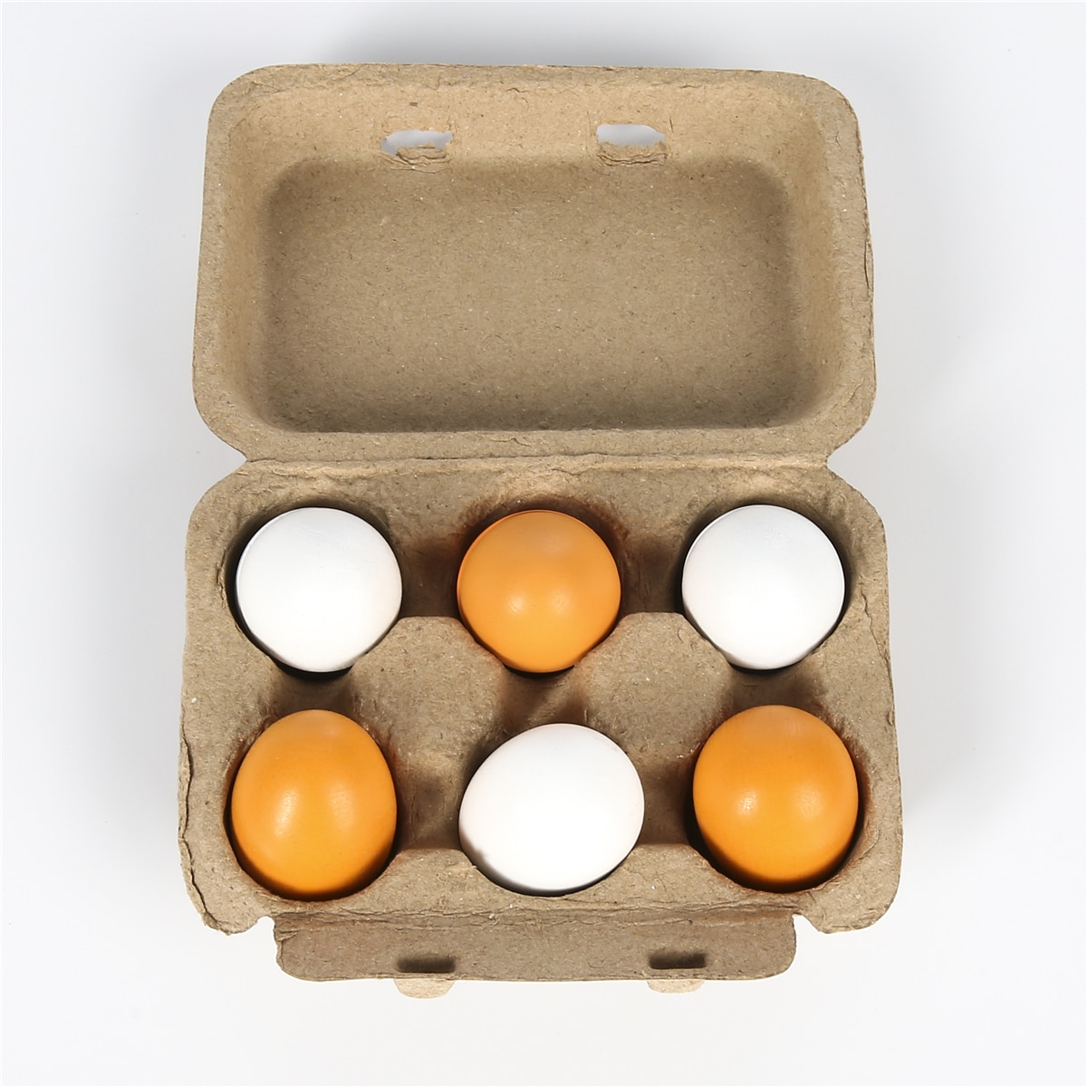Montessori Wooden Toy Eggs with Box Montessori Wooden Toy Eggs with Box