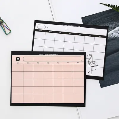Monthly Planner Paper Pad (30 sheets) Monthly Planner Paper Pad (30 sheets)