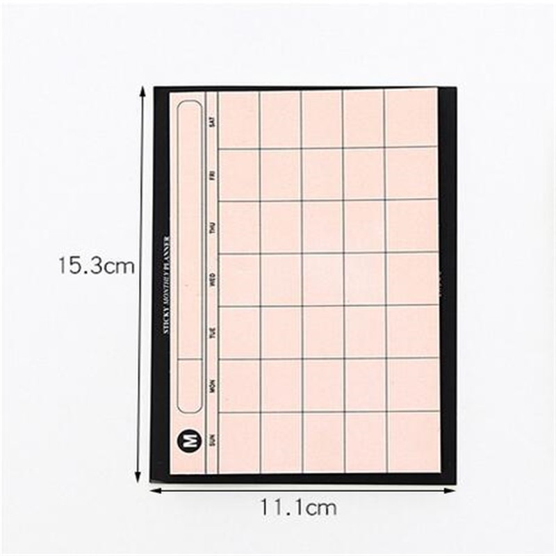 Monthly Planner Paper Pad (30 sheets) Monthly Planner Paper Pad (30 sheets)